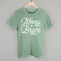 Merry And Bright (Monoline Script) Ivy + Cloth