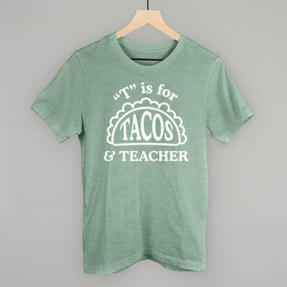 T is for Tacos and Teacher (Red and Green) Ivy + Cloth