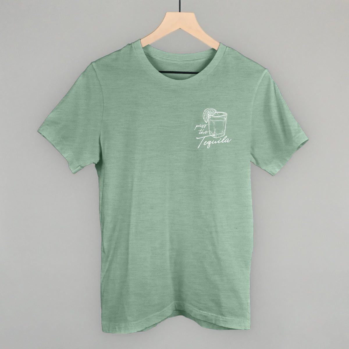 Pass The Tequila (Left Chest) Ivy + Cloth