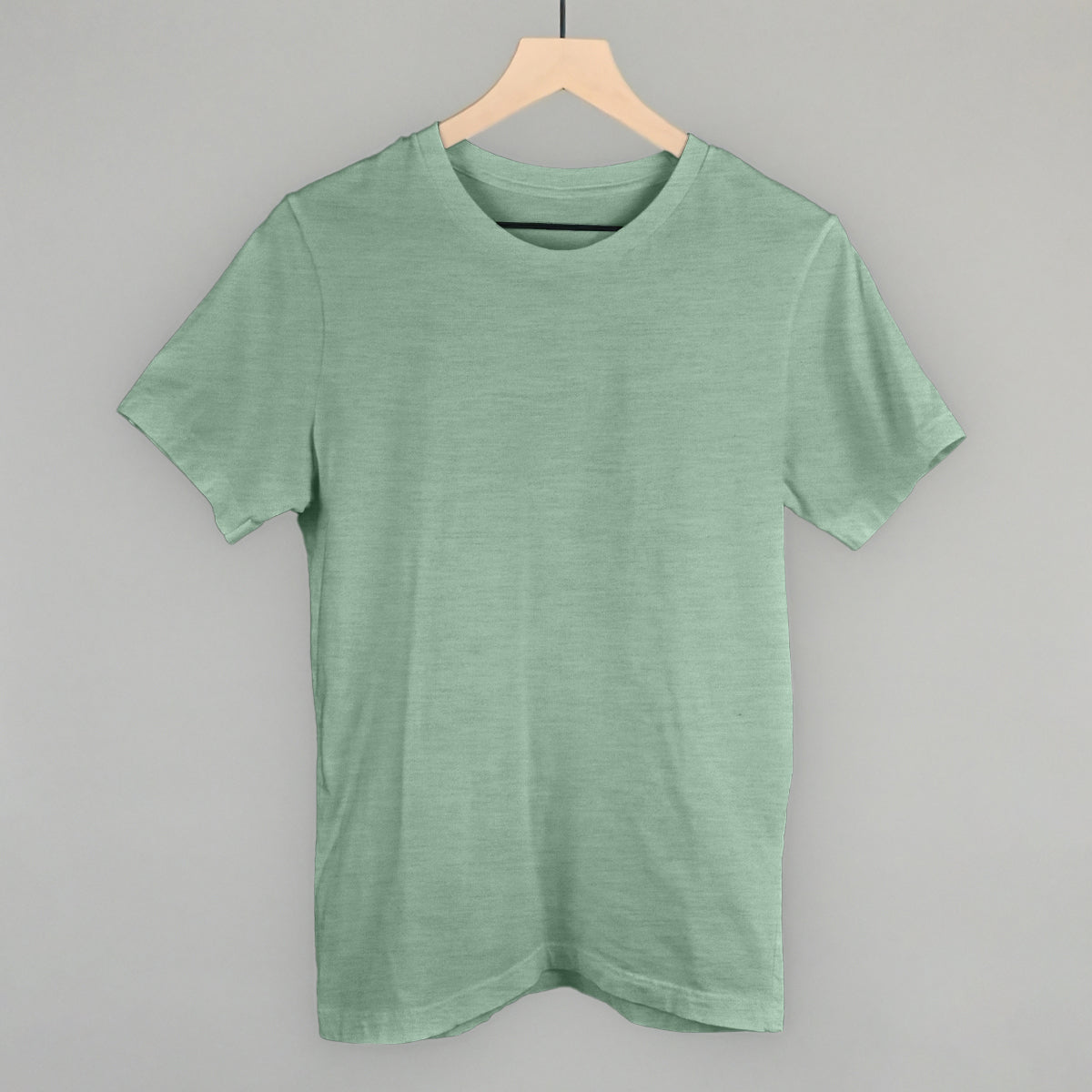 Blank Heather Tee Shirt Ivy + Cloth