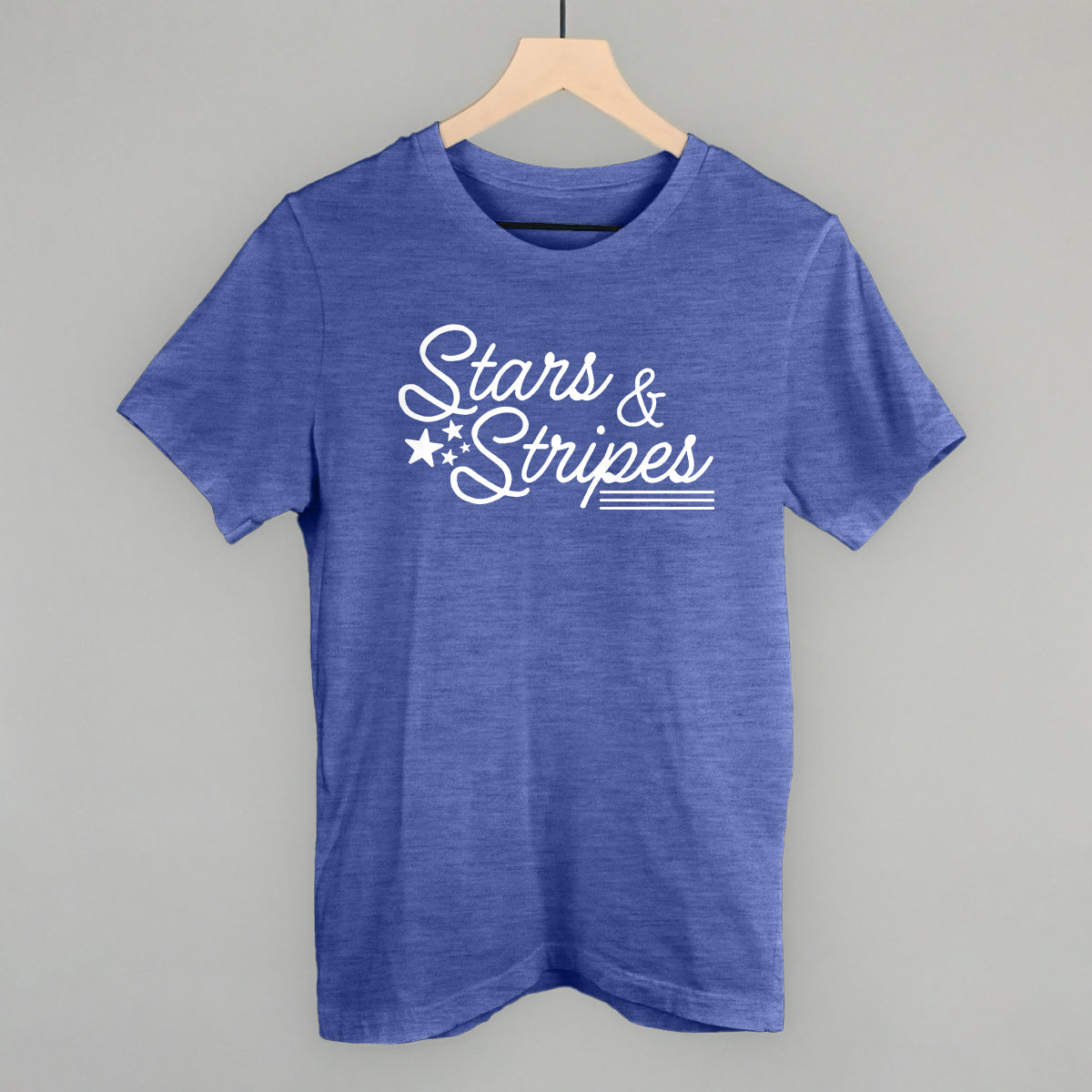 Stars & Stripes White Script Ivy + Cloth
