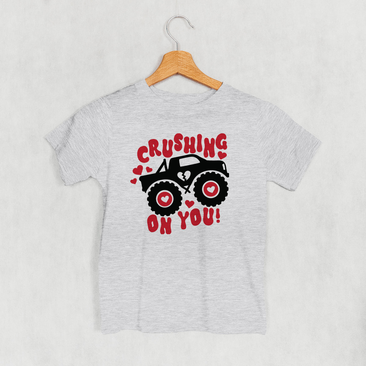 Crushing On You Monster Truck (Kids) Ivy + Cloth