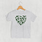 Clovers + Dinosaurs Heart (Kids) Ivy + Cloth