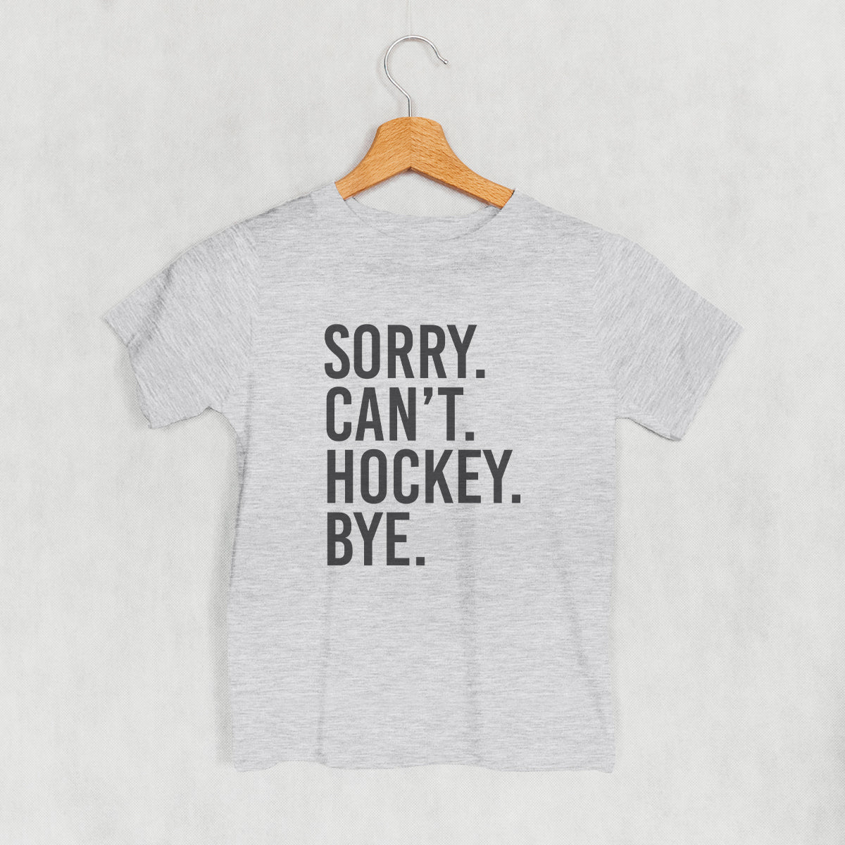 Sorry Can't Hockey Bye (Kids) Ivy + Cloth