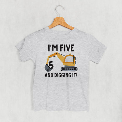 I'm 5 And Digging It (Kids) Ivy + Cloth