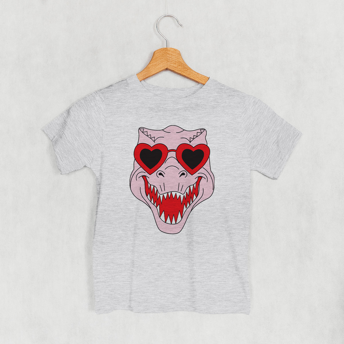Dino Heart Glasses (Pink) (Kids) Ivy + Cloth