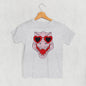 Dino Heart Glasses (Pink) (Kids) Ivy + Cloth