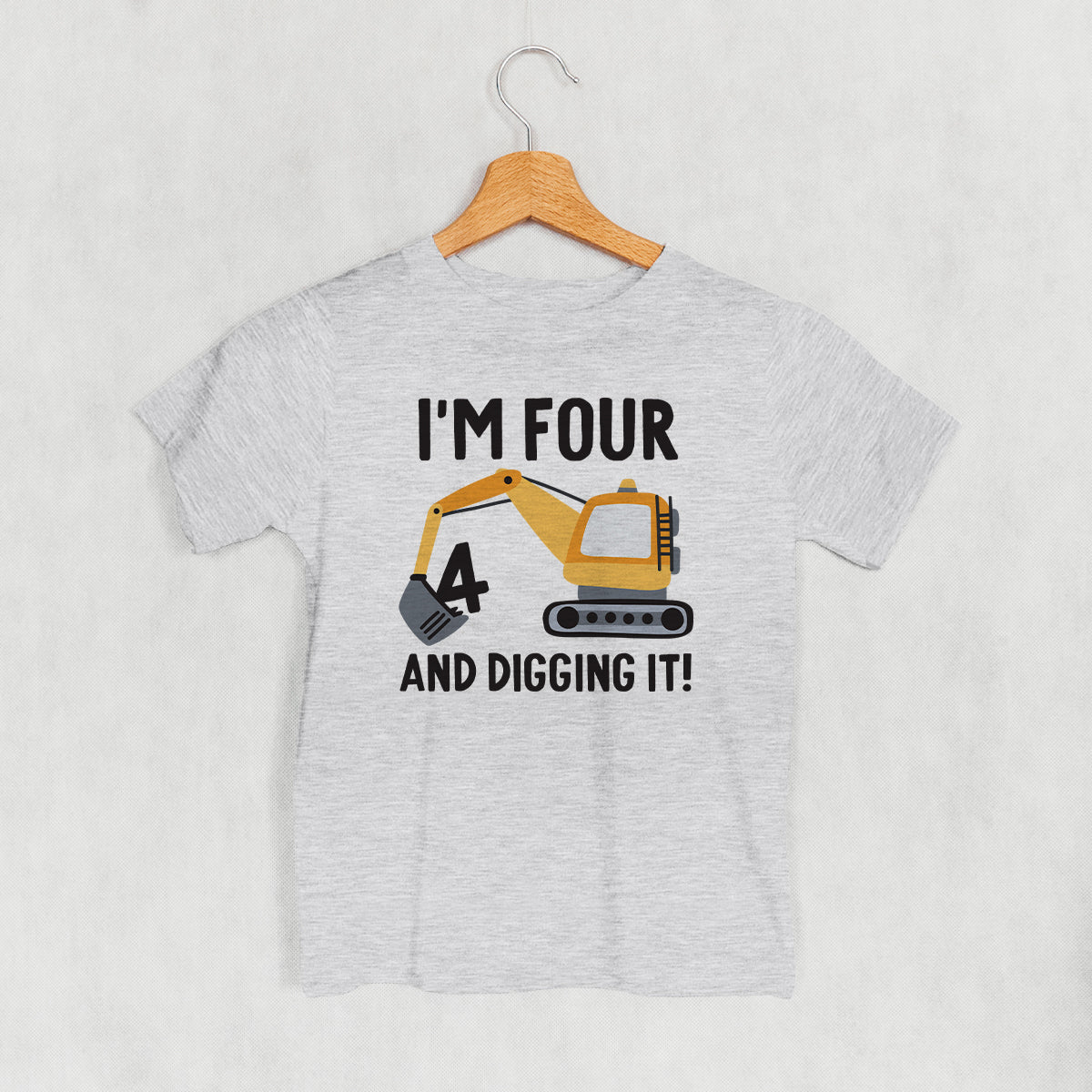 I'm 4 And Digging It (Kids) Ivy + Cloth