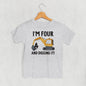 I'm 4 And Digging It (Kids) Ivy + Cloth