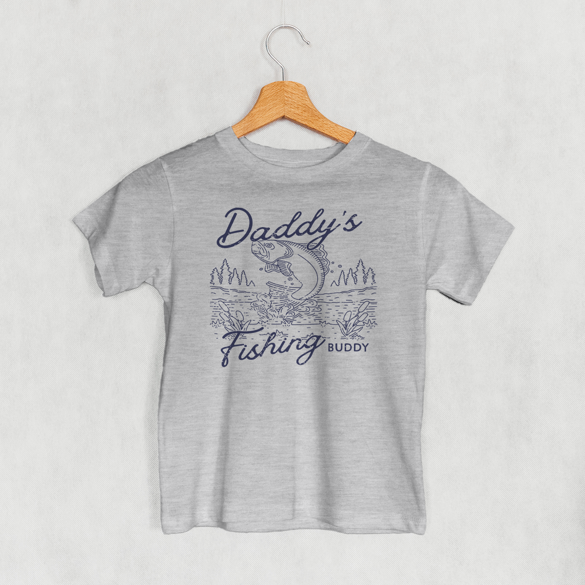 Daddy's Fishing Buddy (Kids) Ivy + Cloth