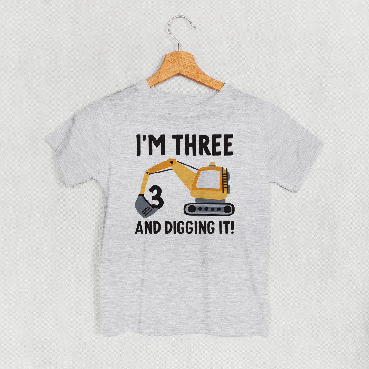 I'm 3 And Digging It (Kids) Ivy + Cloth