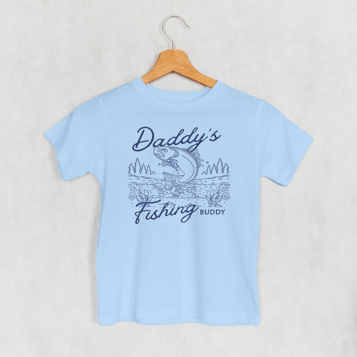 Daddy's Fishing Buddy (Kids) Ivy + Cloth