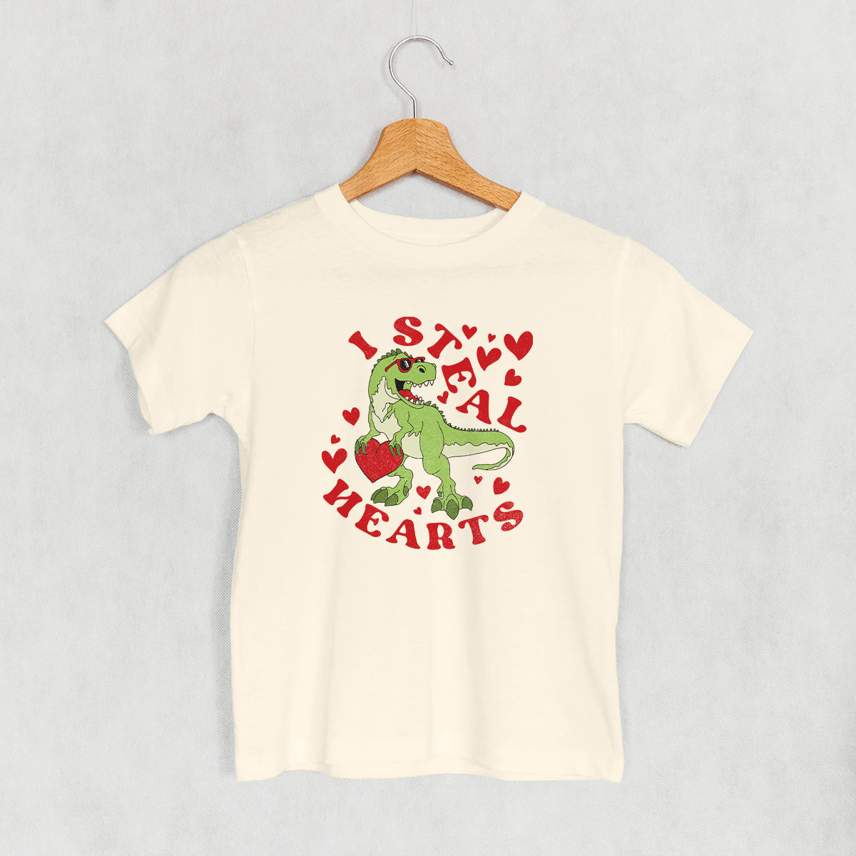 I Steal Hearts Dino (Kids) Ivy + Cloth