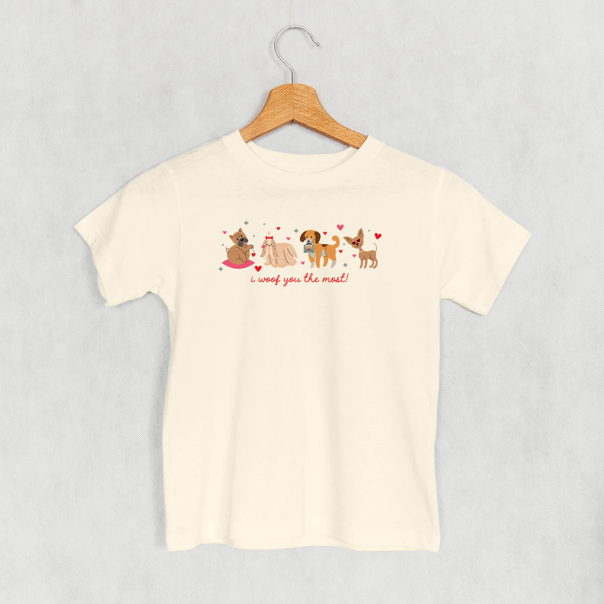 I Woof You The Most Dog Doodles (Kids) Ivy + Cloth