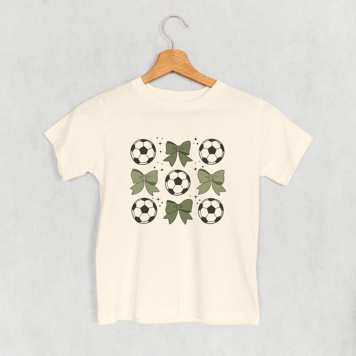 Soccer Balls And Bows (Kids) Ivy + Cloth