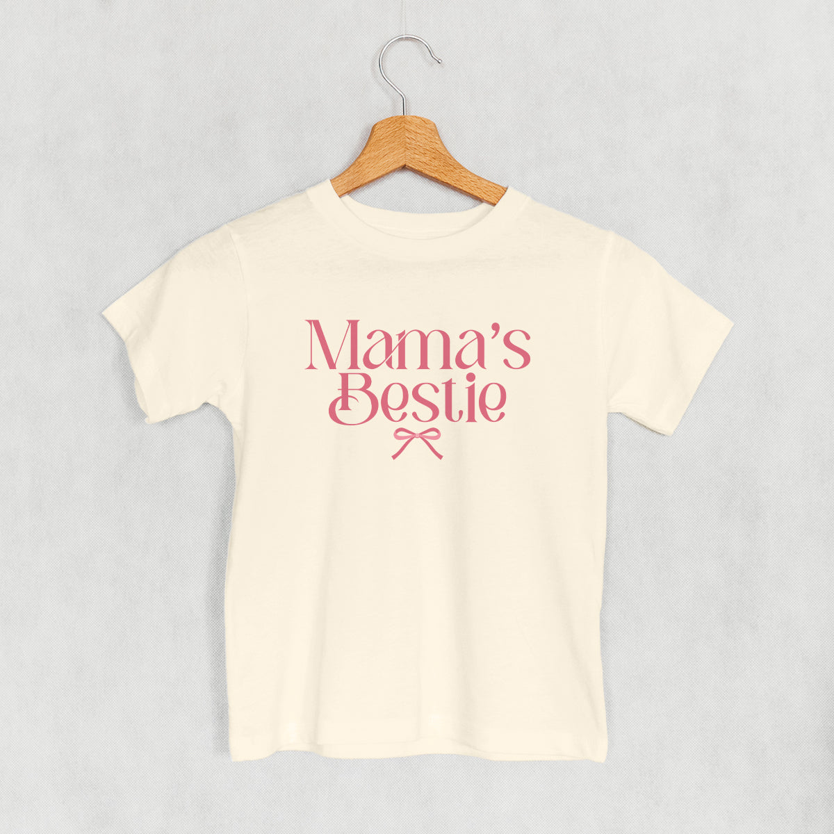 Mama's Bestie Pink Bow (Kids) Ivy + Cloth