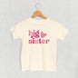 Big Sister Pink Heart (Kids) Ivy + Cloth