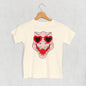 Dino Heart Glasses (Pink) (Kids) Ivy + Cloth