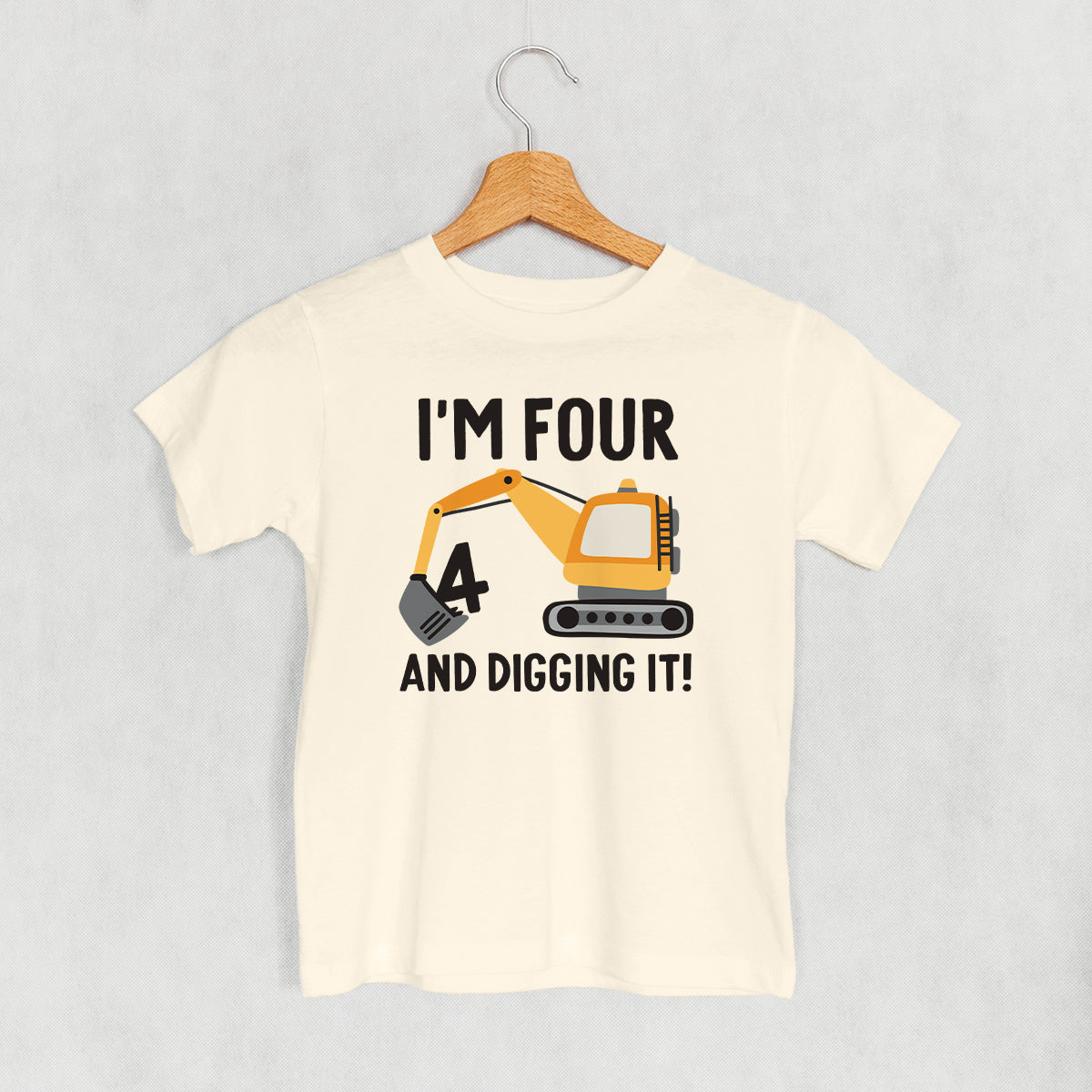 I'm 4 And Digging It (Kids) Ivy + Cloth