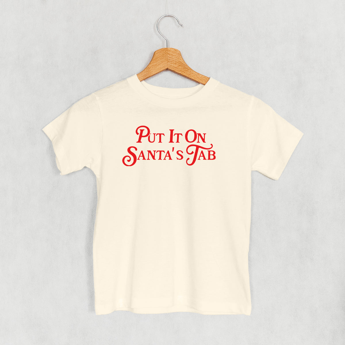 Put It On Santa's Tab (Kids) Ivy + Cloth