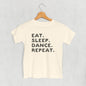 Eat Sleep Dance Repeat (Kids) Ivy + Cloth