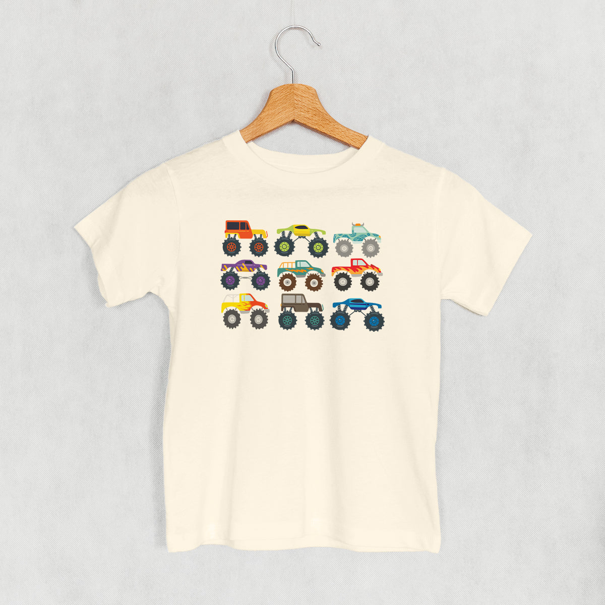Colorful Monster Truck Doodle (Kids) Ivy + Cloth