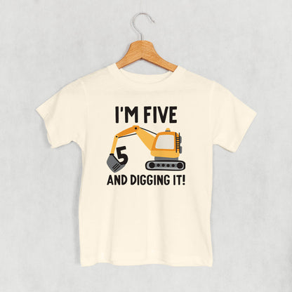 I'm 5 And Digging It (Kids) Ivy + Cloth
