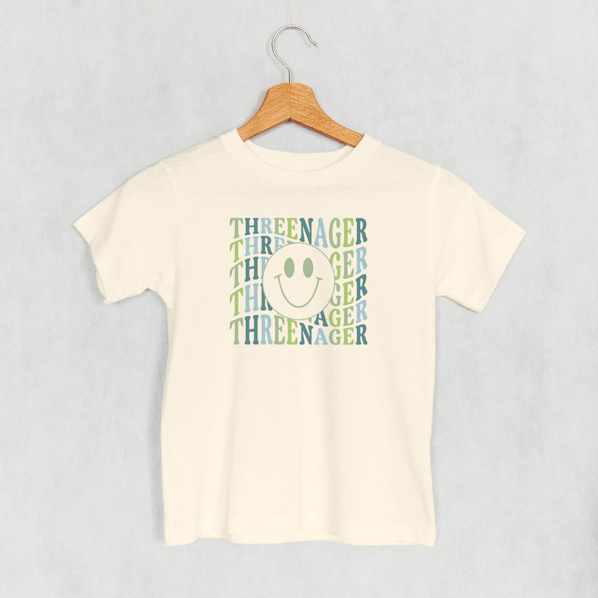 Threenager (Blue + Green) (Kids) Ivy + Cloth