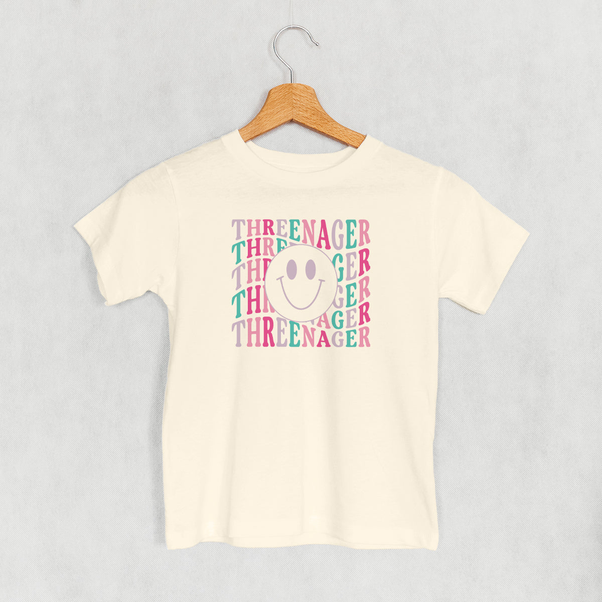 Threenager (Pink + Purple) (Kids) Ivy + Cloth