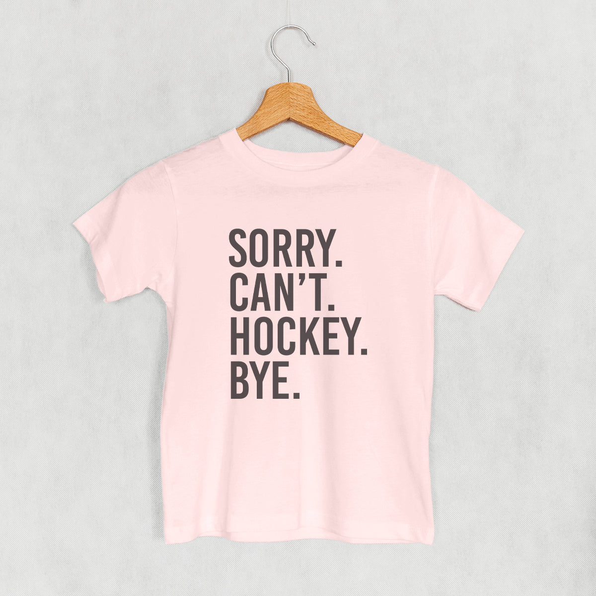 Sorry Can't Hockey Bye (Kids) Ivy + Cloth