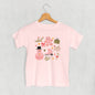 Pink Christmas Doodles (Kids) Ivy + Cloth