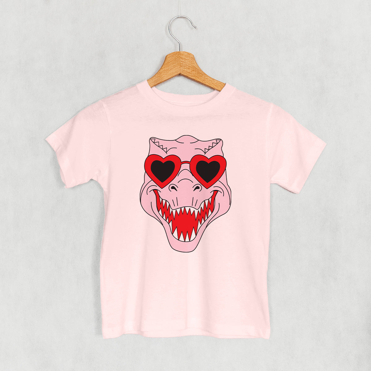 Dino Heart Glasses (Pink) (Kids) Ivy + Cloth