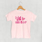 Big Sister Pink Heart (Kids) Ivy + Cloth