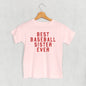 Best Baseball Sister Ever (Kids) Ivy + Cloth