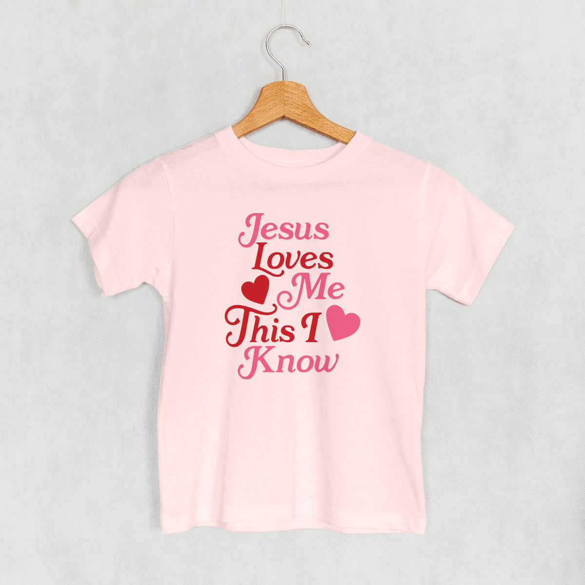 Jesus Loves Me This I Know Hearts (Kids) Ivy + Cloth