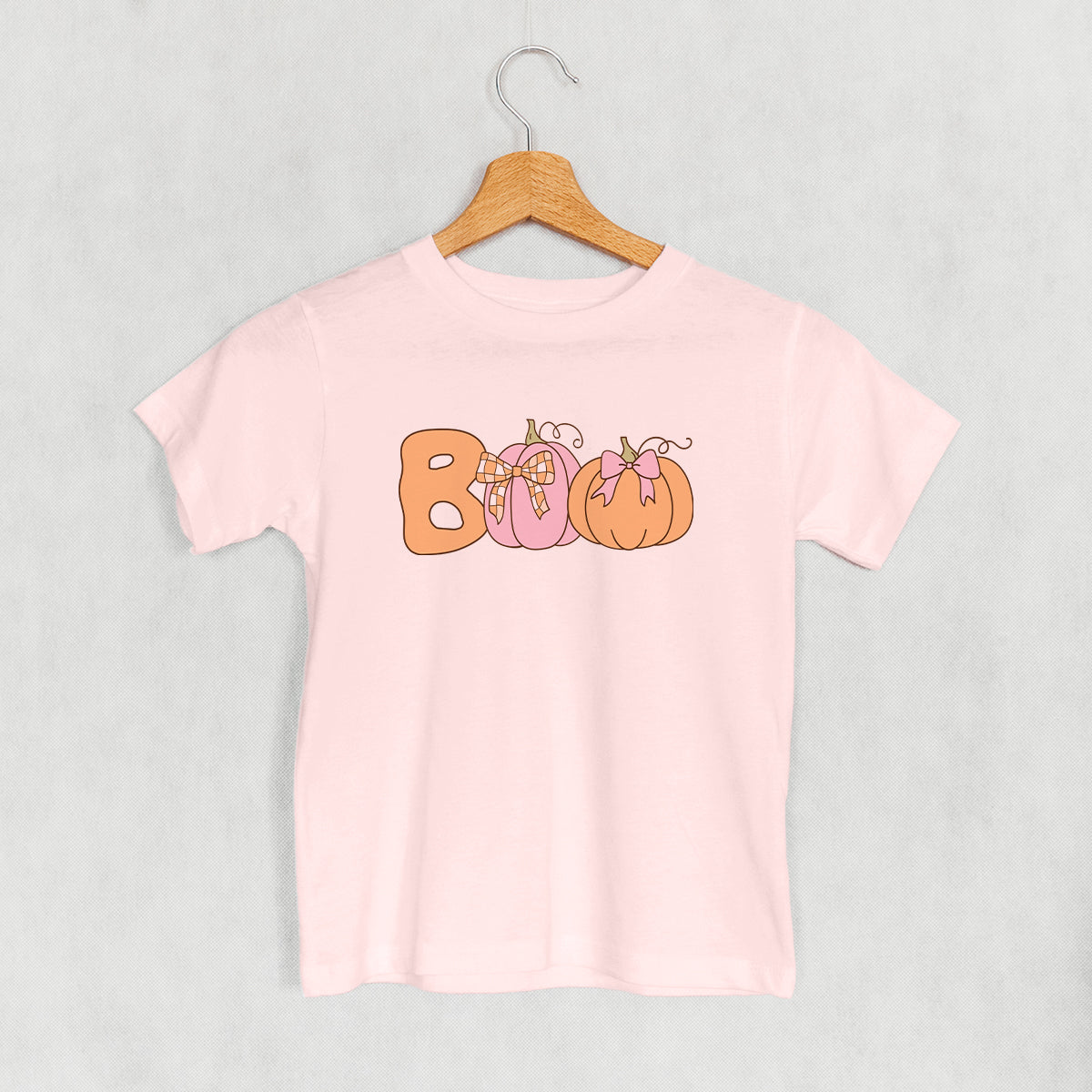 Boo (Pumpkins + Bows) (Kids) Ivy + Cloth