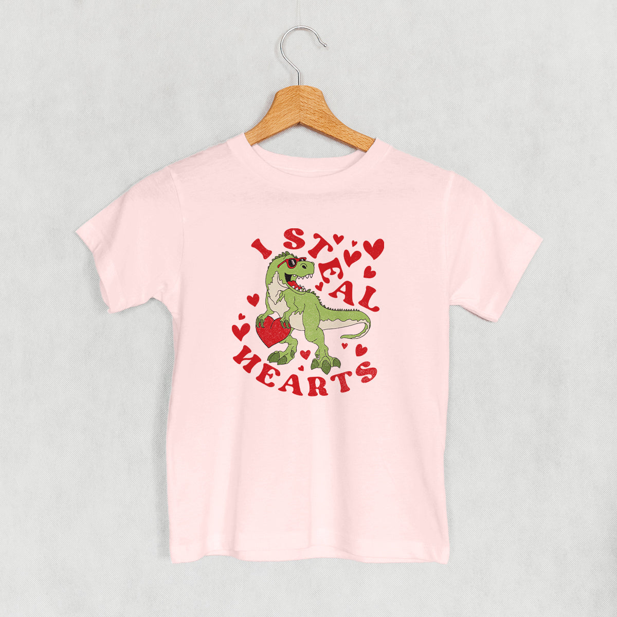 I Steal Hearts Dino (Kids) Ivy + Cloth