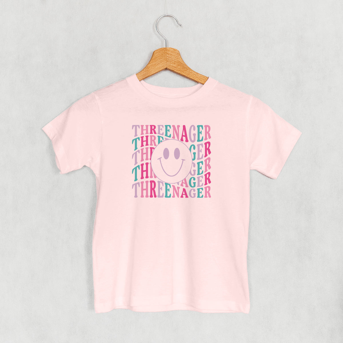 Threenager (Pink + Purple) (Kids) Ivy + Cloth