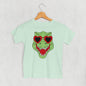 Dino Heart Glasses (Green) (Kids) Ivy + Cloth