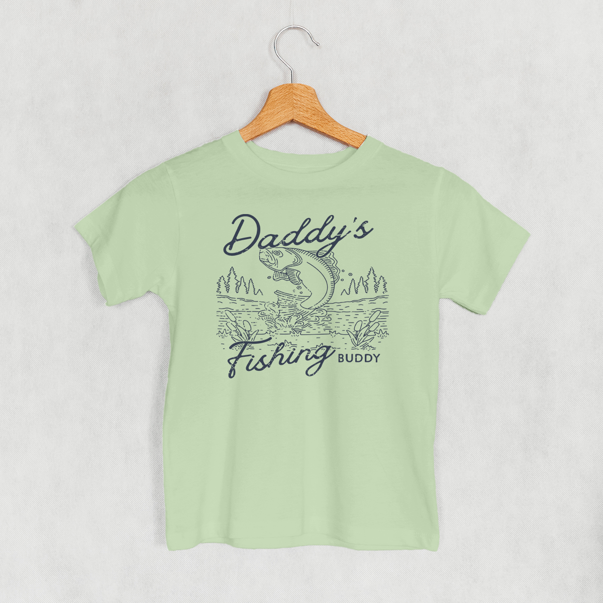 Daddy's Fishing Buddy (Kids) Ivy + Cloth