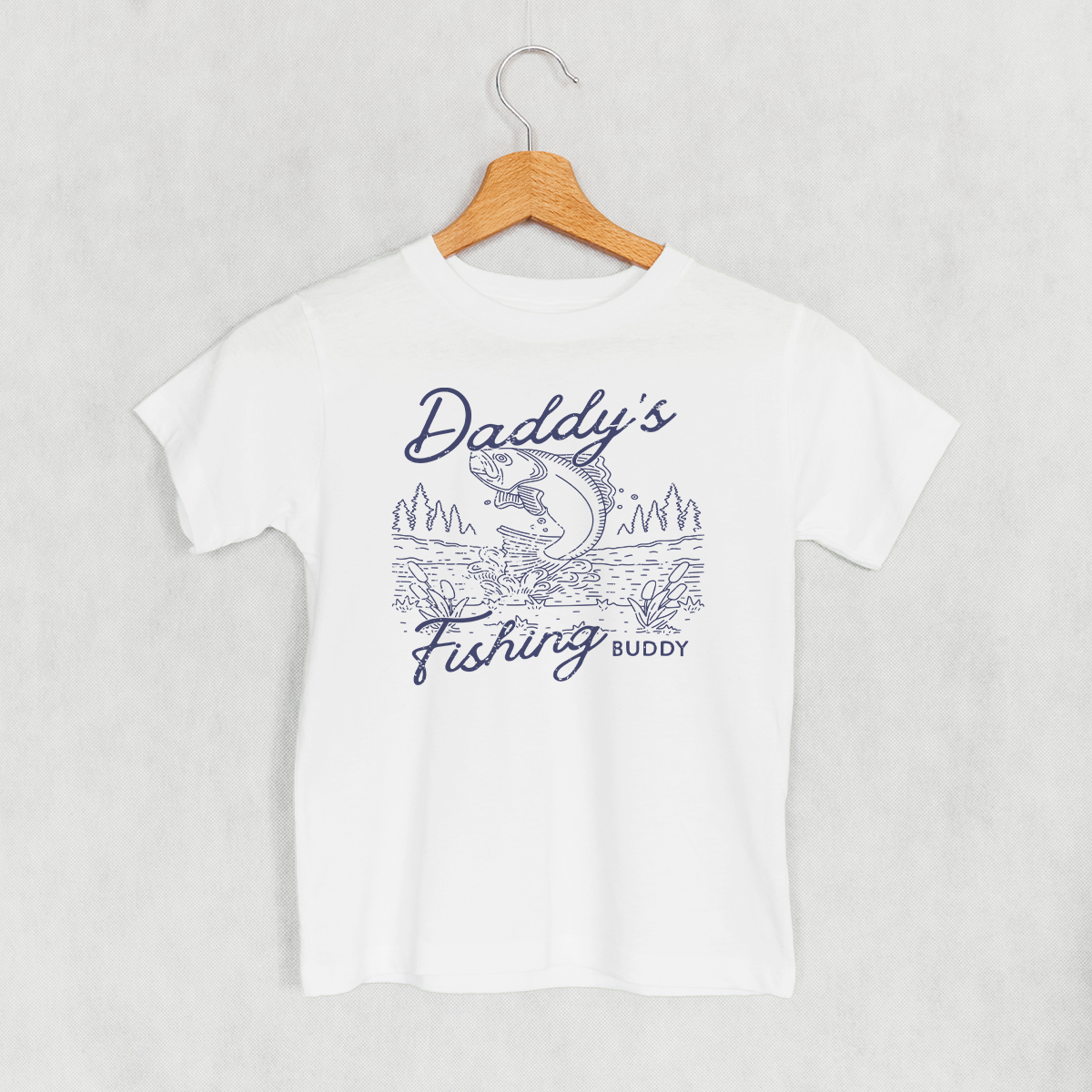 Daddy's Fishing Buddy (Kids) Ivy + Cloth