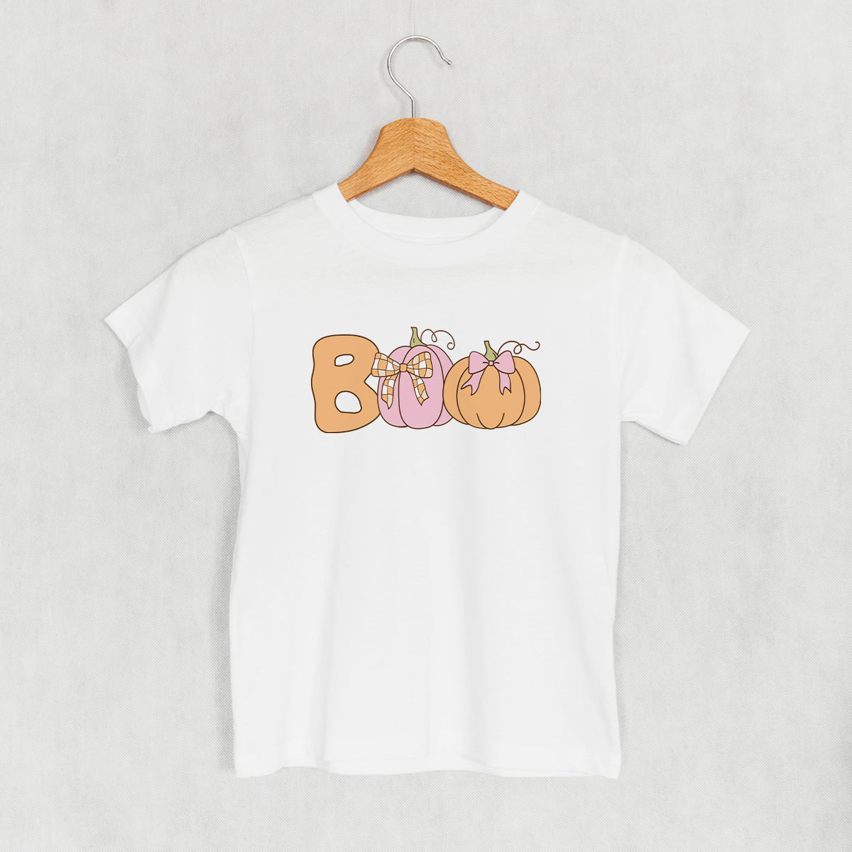 Boo (Pumpkins + Bows) (Kids) Ivy + Cloth