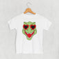 Dino Heart Glasses (Green) (Kids) Ivy + Cloth