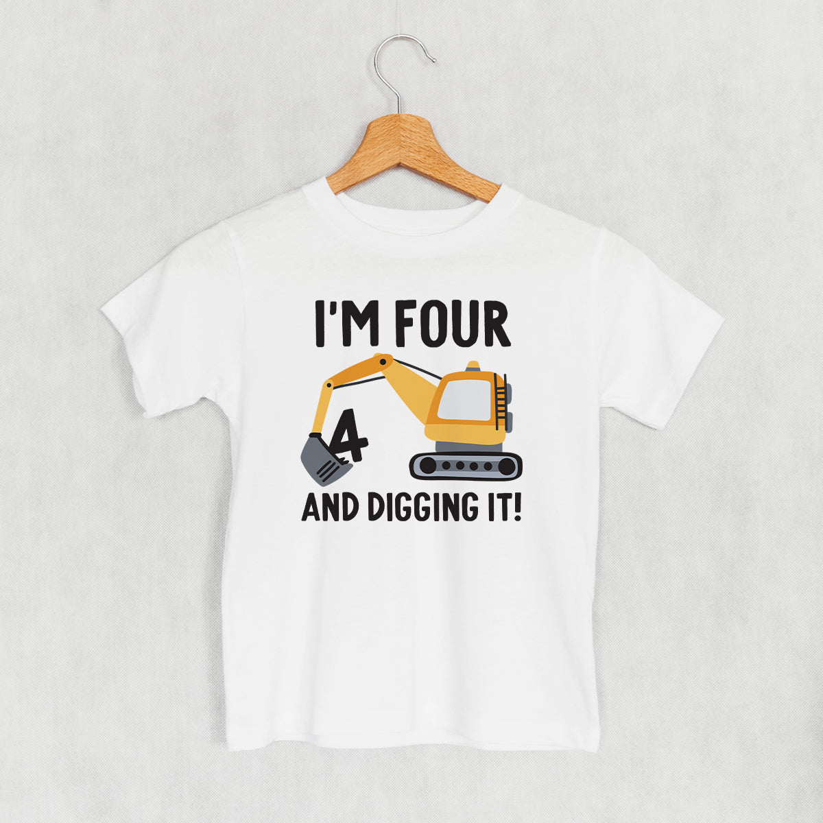 I'm 4 And Digging It (Kids) Ivy + Cloth