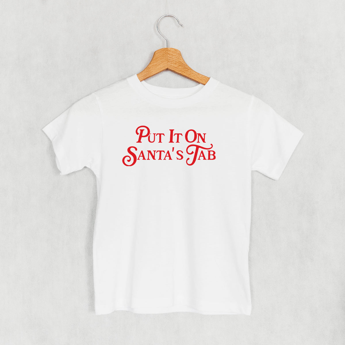 Put It On Santa's Tab (Kids) Ivy + Cloth