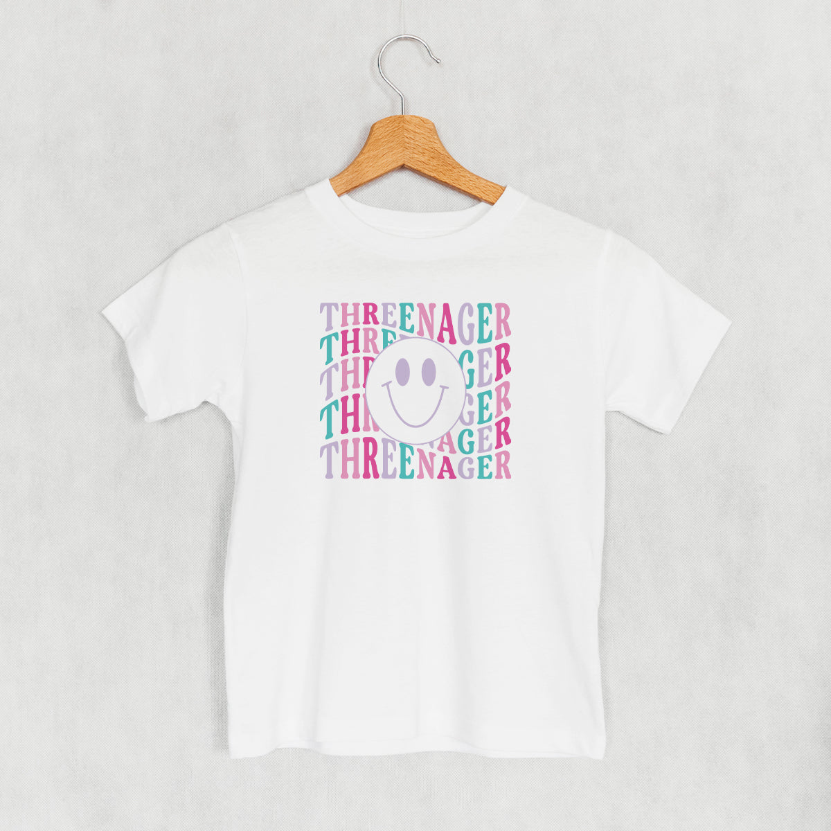 Threenager (Pink + Purple) (Kids) Ivy + Cloth