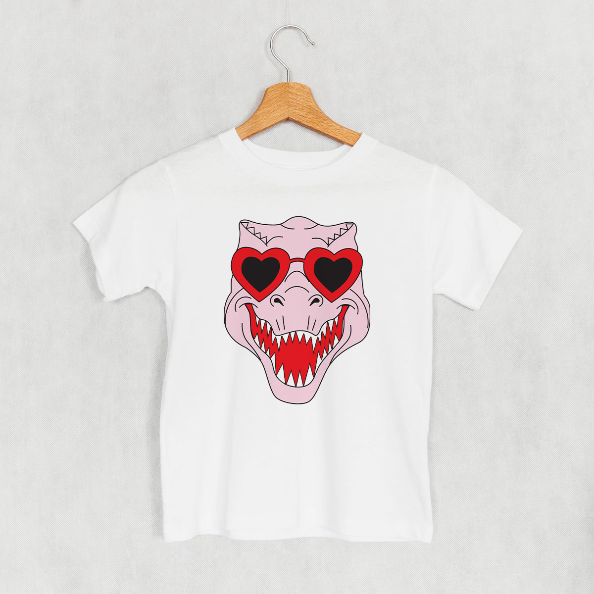 Dino Heart Glasses (Pink) (Kids) Ivy + Cloth