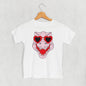 Dino Heart Glasses (Pink) (Kids) Ivy + Cloth
