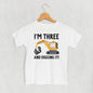 I'm 3 And Digging It (Kids) Ivy + Cloth