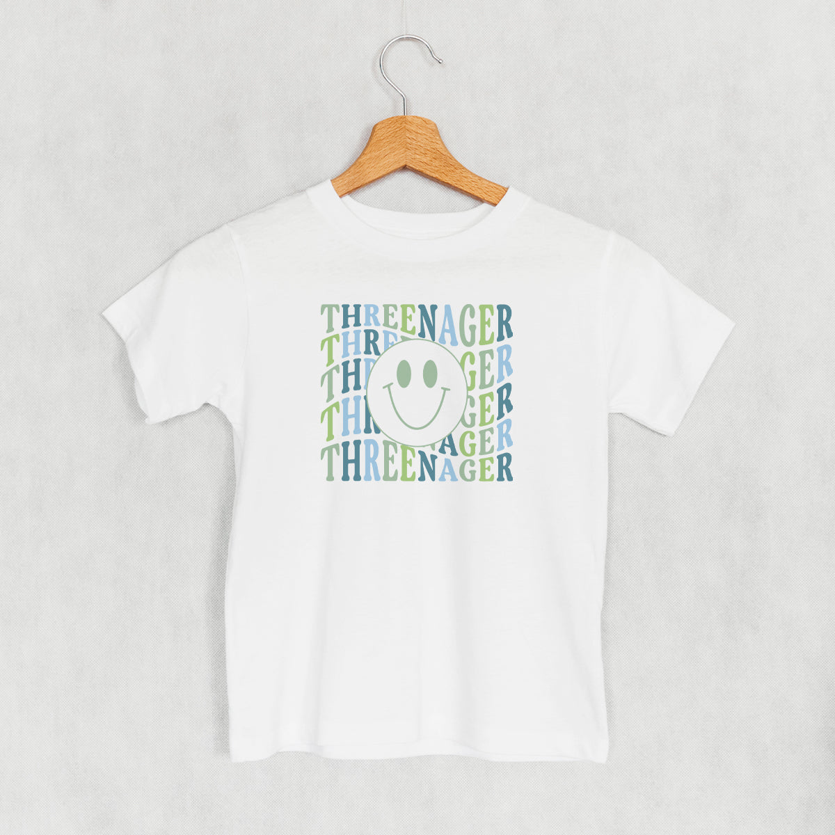 Threenager (Blue + Green) (Kids) Ivy + Cloth